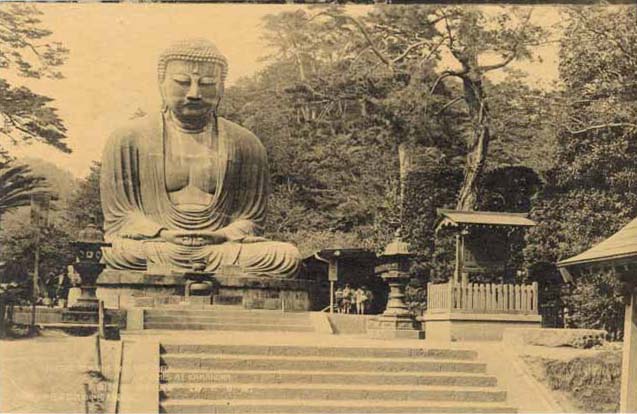 我が国大佛中の逸品露座の大佛