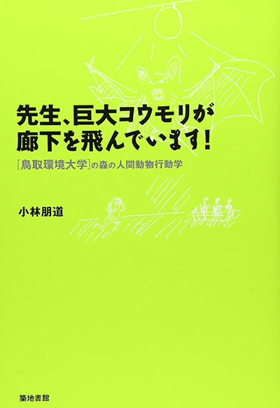 先生！巨大コウモリが廊下を飛んでいます！